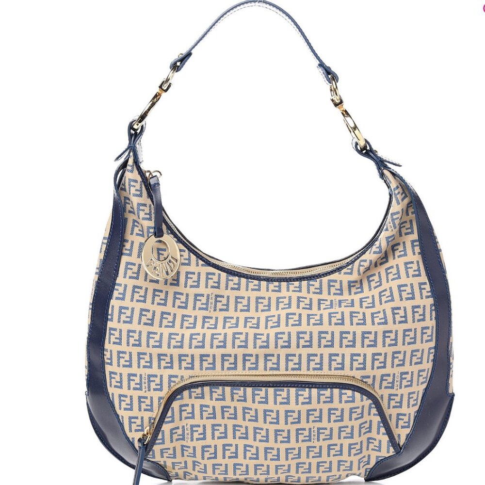 Fendi Zucchino Hobo Chef Handbag